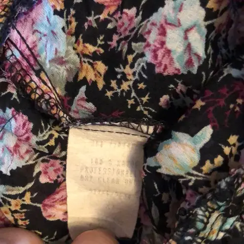 Vintage Semi Sheer Wide Leg Floral Palazzo Pants XXL?