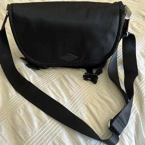 MZ Wallace NWT Black Bleeker Messenger Bag