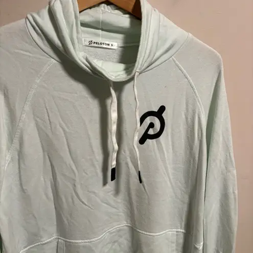 Peloton Seaform Blue Cowlneck Pullover- Size Small
