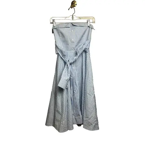 Claudie Pierlot Rina Corseted Dress Sz. 36 (US S) Blue