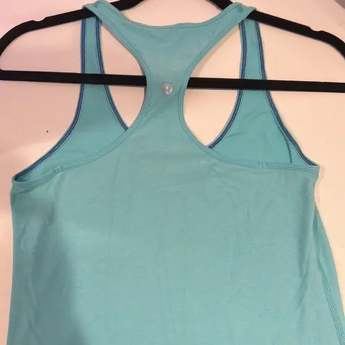 Lululemon tank top turquoise