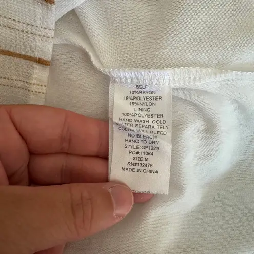 Glam Medium Striped Romper