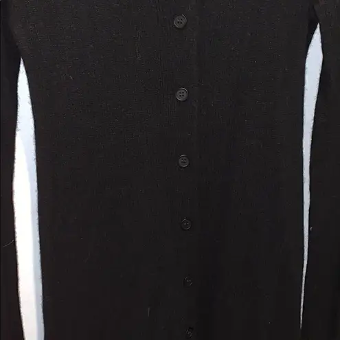 NWOT Subtle Luxury cashmere sweater mini dress s/m Black Size M