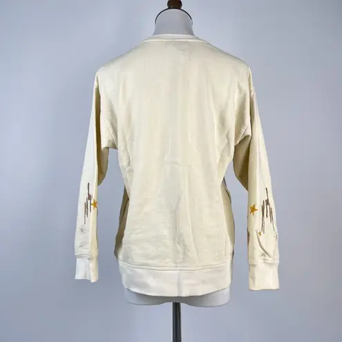 Johnny Was NWOT Embroidered Floral Sweat Suit 2Pcs Set Sweatshirt Tracksuit Pants