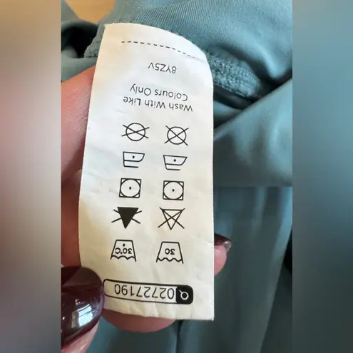 Halara Breezeful High Waisted 2-in-1 Flowy Quick Dry Maxi Skirt blue medium