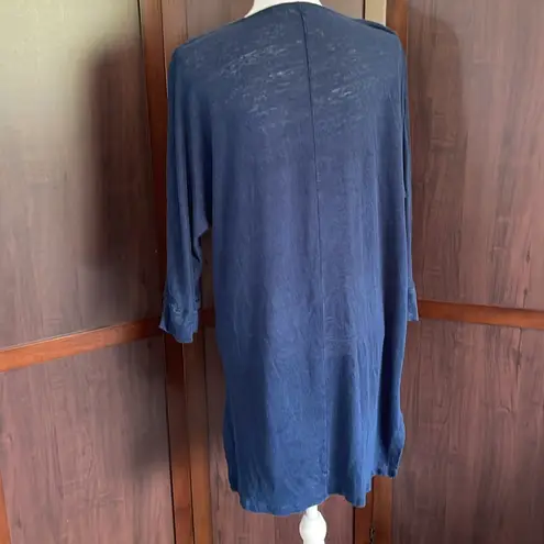 Garnet Hill linen Shift dress size small