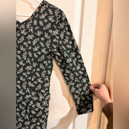 VENDOR ITEM : WILL NOT TAKE LESS Vintage Alexis Fashions Inc Floral Dress White Size L