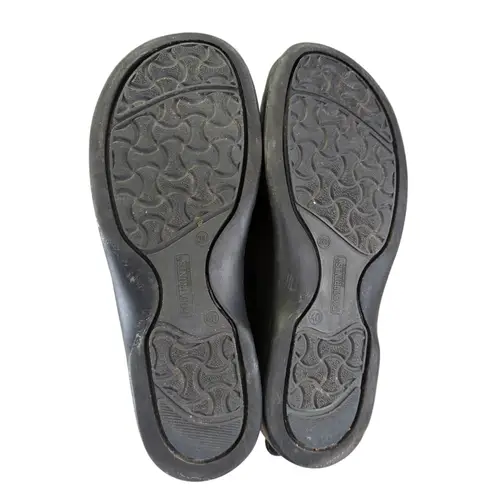 Footprints Black Leather Comfort Clogs Mule Shoes Size 40 Women's 9 Germany