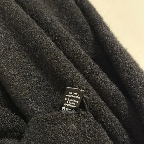 NWT + Beryll cashmere open front poncho shrug fuzzy Boucle black one size Size undefined