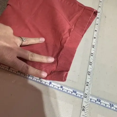 J. Crew Women’s 9" Frankie bermuda chino short Size 14 Pink