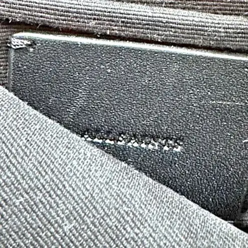 ALLSAINTS | Kepi Mini Leather Crossbody Bag Gray Leather Purse Leather Stitch