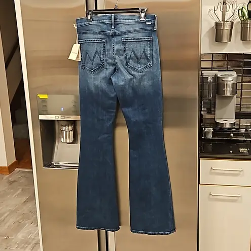 💕MOTHER💕 The Down Low Weekender Heel Jeans ~ High Tide 31 NWT Blue