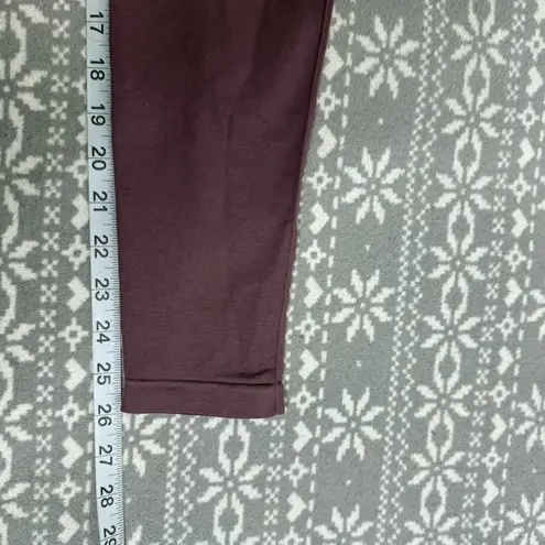 BLANQI EVERYDAY Maternity Belly Support Leggings Mauve Size Medium Pink Size undefined