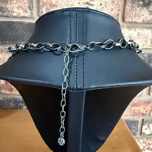 Ruby Rd Maroon Fuchsia & gold tone beaded & abalone double strand necklace Red - Image 5