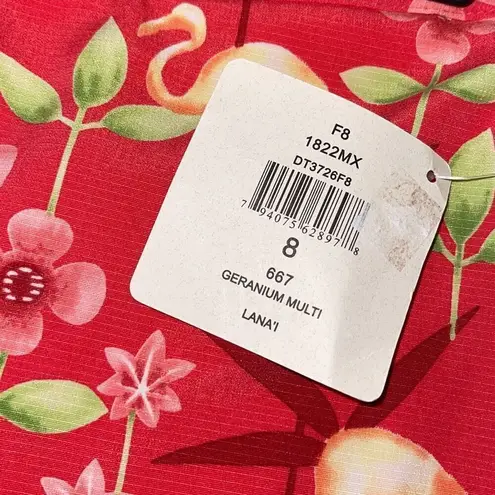 EP PRO Golf Tennis Skort Skirt Red Pink Geranium Size 8 NWT