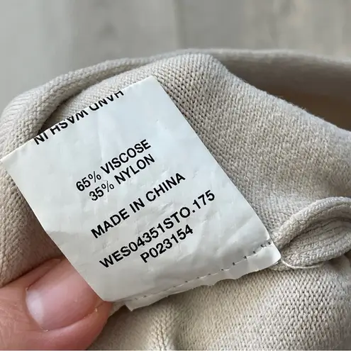 DISSH Tube Top strapless ruched crop womens Beige (xsmall) going out minimalist Size XS