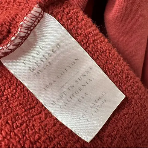 Frank & Eileen Willa Long Sleeve Triple Fleece Mini Wrap Dress Cranberry Red XL