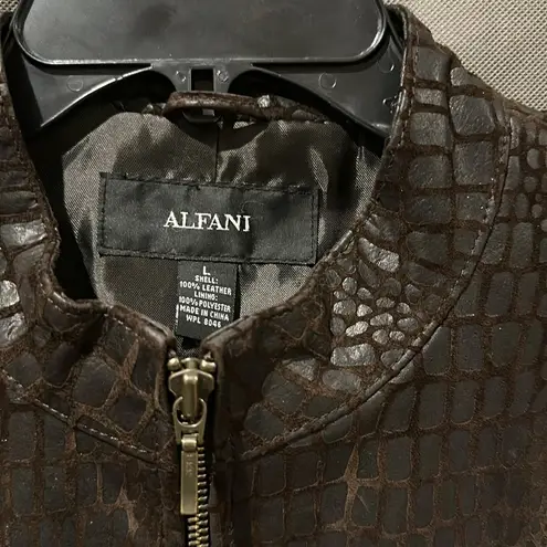 Alfani Leather Moto jacket