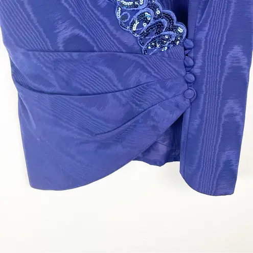 SCOTT McCLINTOCK American Vintage Purple Two Piece Suit Set, Size 12P