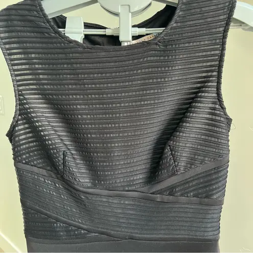 Sandra Darren Elegant Black Sleeveless Dress size 12