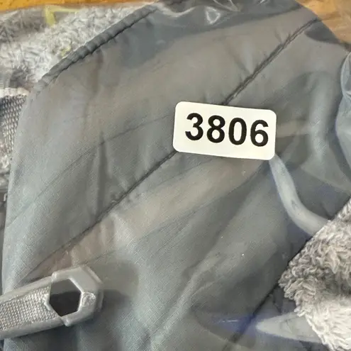 Mountain Hardwear Fleece Jacket Full Zip Puffer Panel Gray Womens M