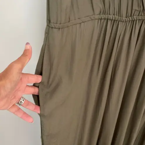 NWT Waimea Olive Green Jumpsuit. Size Large. Green