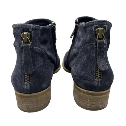 Paul Green  Women’s Boots Navy Blue Logan Suede Ankle Bootie US size 7.5