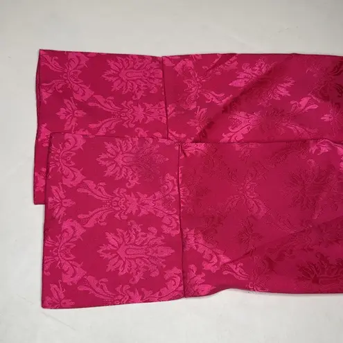 Missguided Satin Jacquard Tie Side Crop Top, Size 2, NWT