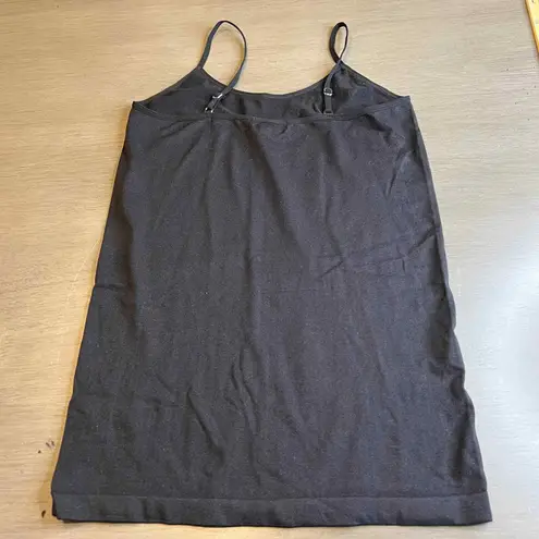 Soho Girls Black Sleeveless Tank Top Basic Layering Cami One Size