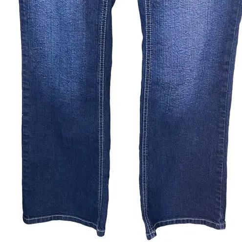 Y2K Wurl Flare Denim Jeans Size 9R Blue