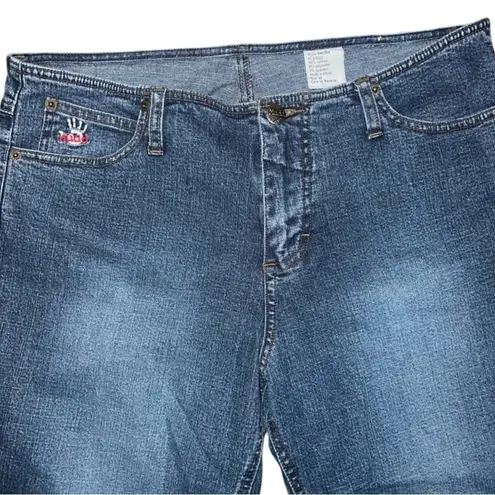 Mudd  Vintage Mid- Rise Dark Wash Flares Size 13