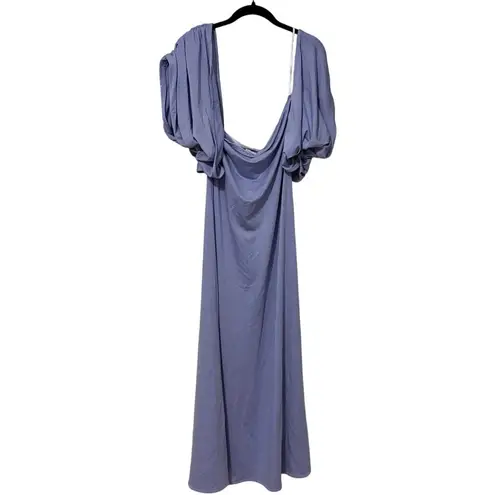 Marcella NWT Periwinkle Alyssa Infinity Maxi Dress Size Medium Purple