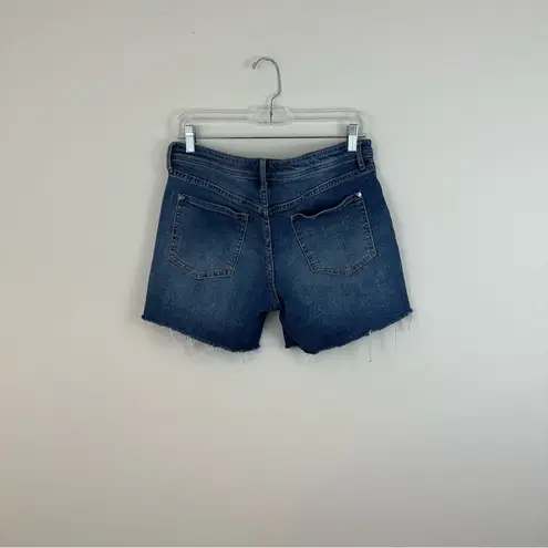 Pilcro for Anthropologie | Blue Denim Cut Off Jean Shorts Size 27 Women's