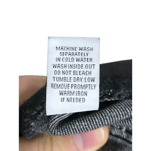 Rsq Jeans RSQ Whiskered Distressed High Rise 90s Jeans Womens 27 Whimsigoth Grunge Skater