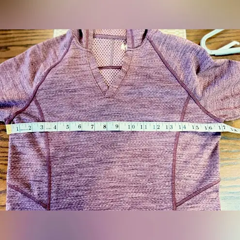 REI CoOp Hoodie Womens Small Maroon Long Sleeve Pullover Outdoor Hiking Jogging Red