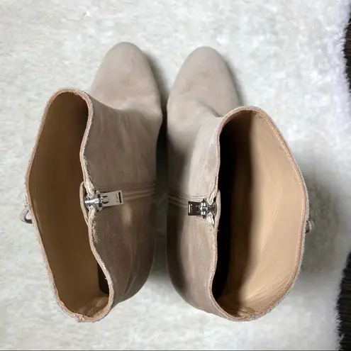 Diane Von Furstenberg  Forti Suede Fringe Booties