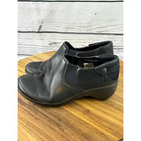 Merrell Women's Black Leather Mules & Clogs Size 8