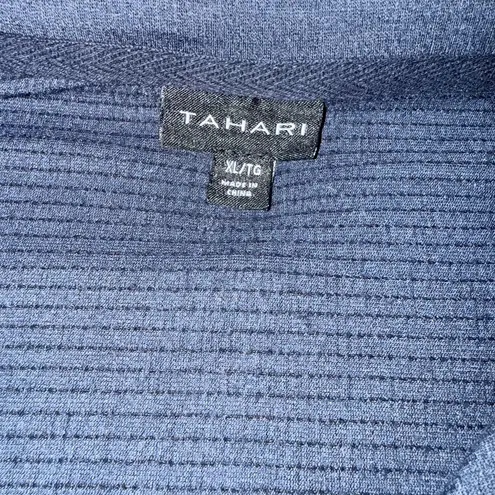 Tahari Deep Blue Button-Down Shirt