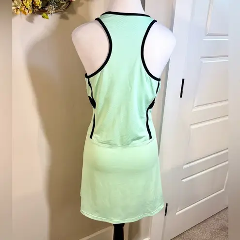 BOLLE Active Performance Tennis Pickleball Dress w/Built In Bra Womens Large 💚 Green