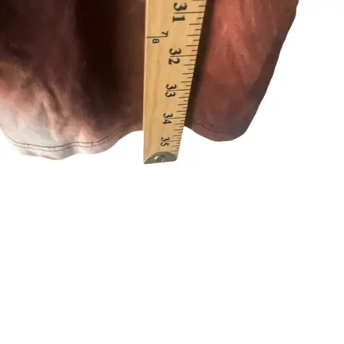 Antistar Women's Size Medium Earth Tones Brown Soft Tie Dye T Shirt Dress