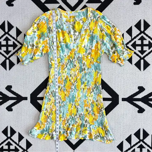 Faithfull the Brand Margherita Mini Dress in Annina Floral Size 8/Large