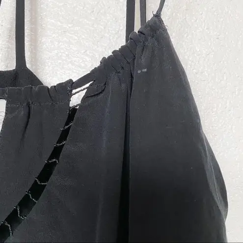 Madison Marcus Strappy Back Stitched Panel Dress Size Small