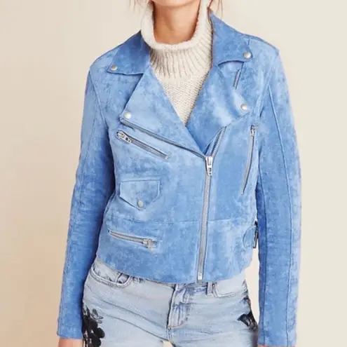 BLANK NYC  Suede Moto Jacket