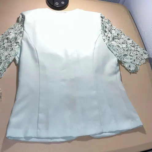 NWOT Jodi Scott York 2 pc Skirt Suit Green Size 10