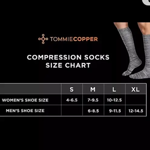 Tommie Copper S/4 Compression Ankle and Over