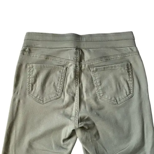 Soho New York & Co Jeans olive green high waist cropped pull on stretch legging