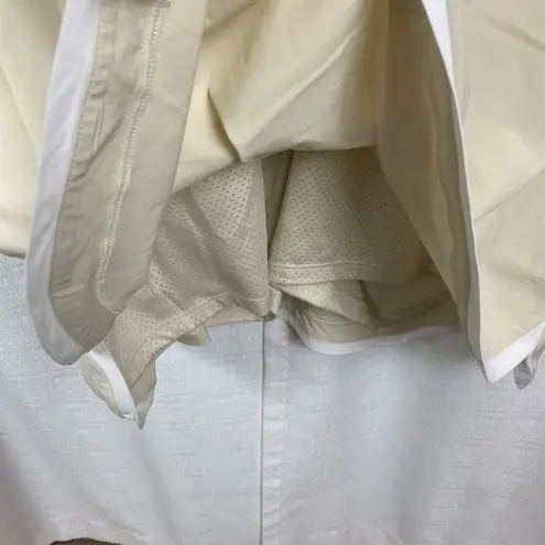 Calia Beige Light Sand Sleeveless Zip Mock Neck Golf Mini Dress Sz.XL NWT Tan