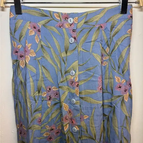 Sag Harbor Vintage prophecy petite by A line skirt small floral