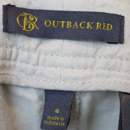 Outback Red Linen Drew Fit Pants 6