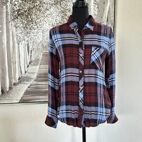 Rails Womens Hunter Shirt in Mulberry Plum - Size SP